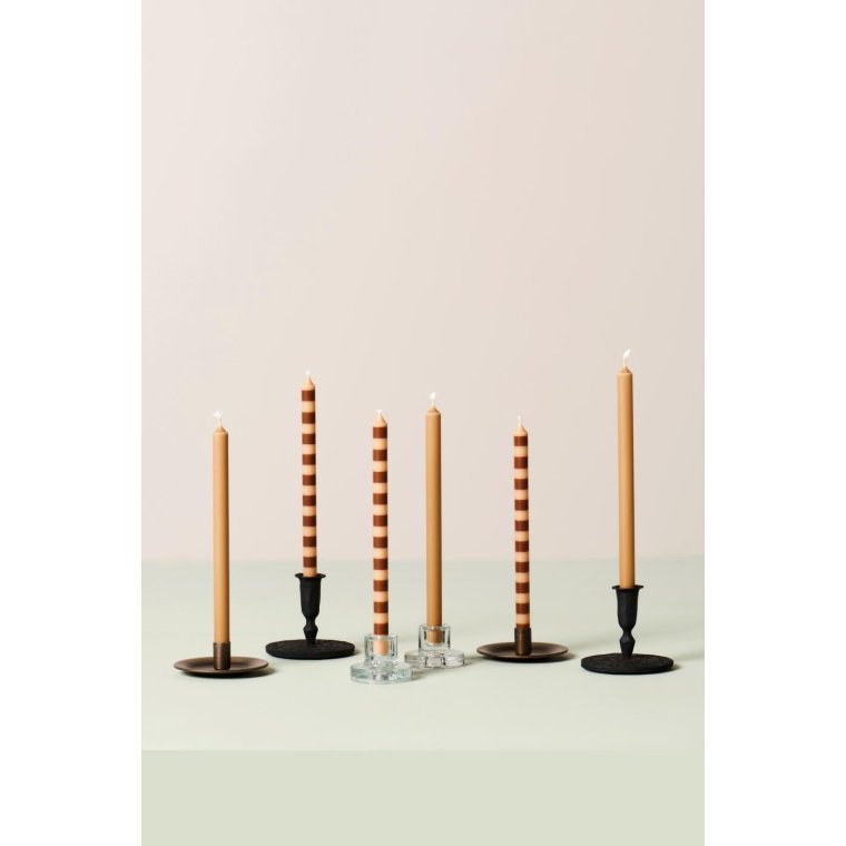 IB LAURSEN - Kertelys stribet brun/lysebrun :1,3 H:20 svanemrket