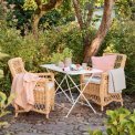 Ib Laursen - Quilt m/mustard og lyser�de smalle striber