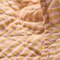 Ib Laursen - Quilt m/mustard og lyser�de smalle striber