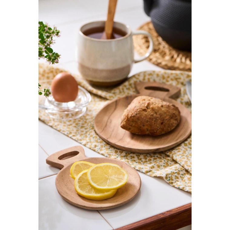 IB LAURSEN - Serveringstallerken m/hank akacietr	