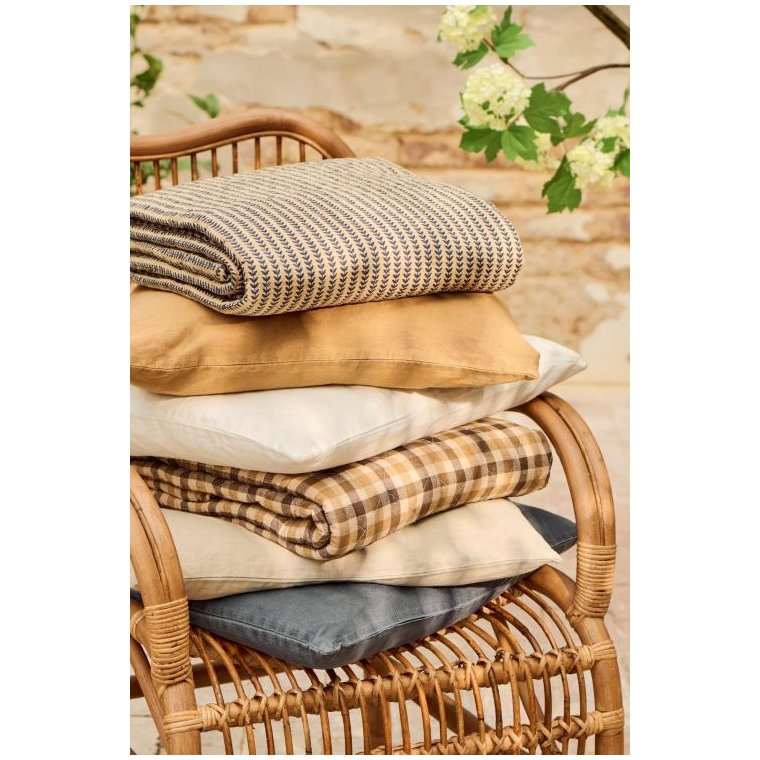 IB LAURSEN - Quilt m/m�rkebl� st�ngler