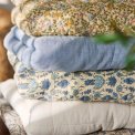IB LAURSEN - Quilt naturfarvet m/blt mnster