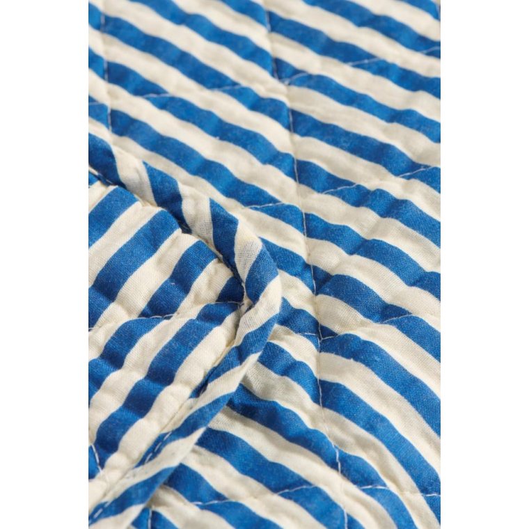 Ib Laursen - Quilt m/off white og bl� striber