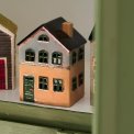Ib Laursen - Hus t/fyrfadslys Nyhavn gr�nne vinduer