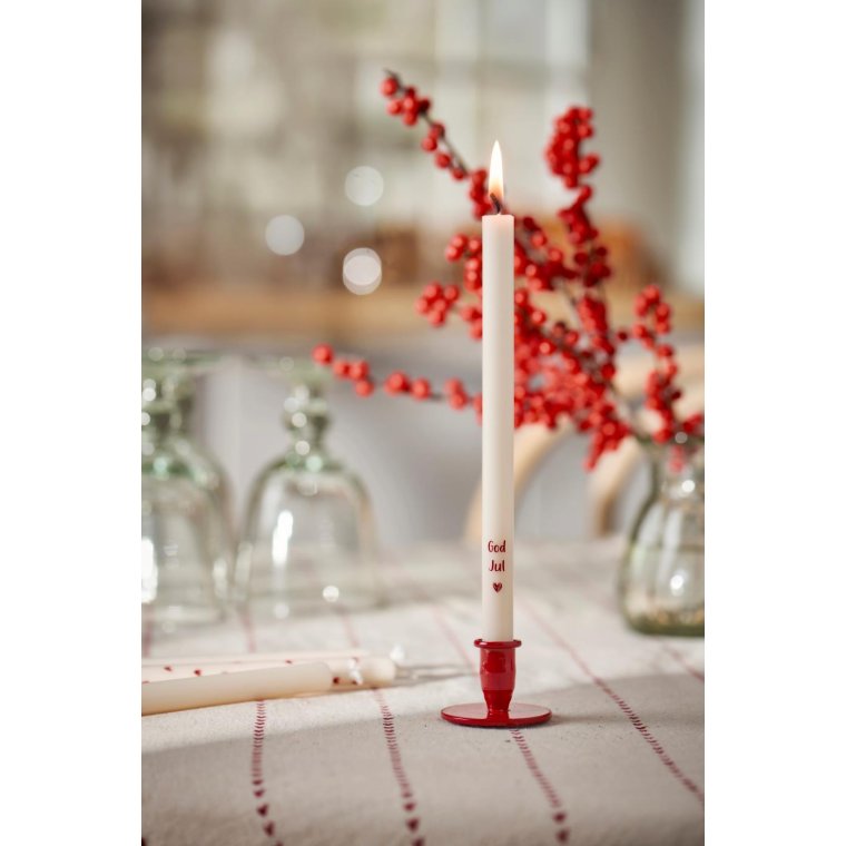 Ib Laursen - Kertelys God Jul stearin �:1,3 H:20 svanem�rket
