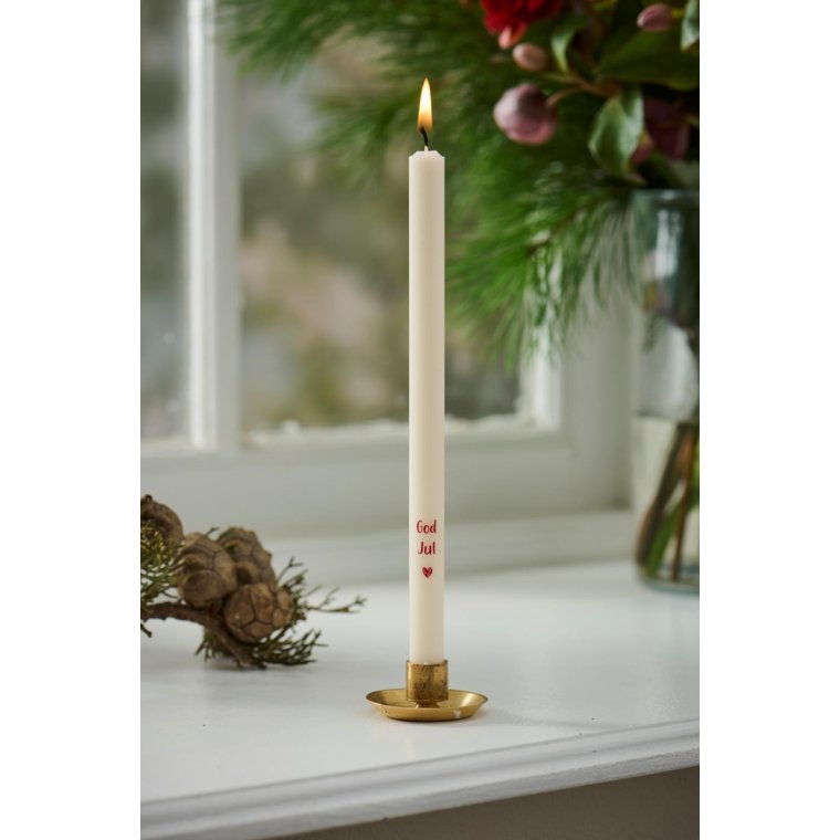Ib Laursen - Kertelys God Jul stearin �:1,3 H:20 svanem�rket