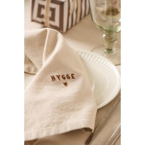 IB LAURSEN - Stofserviet Tradition m/Hygge hrfarvet