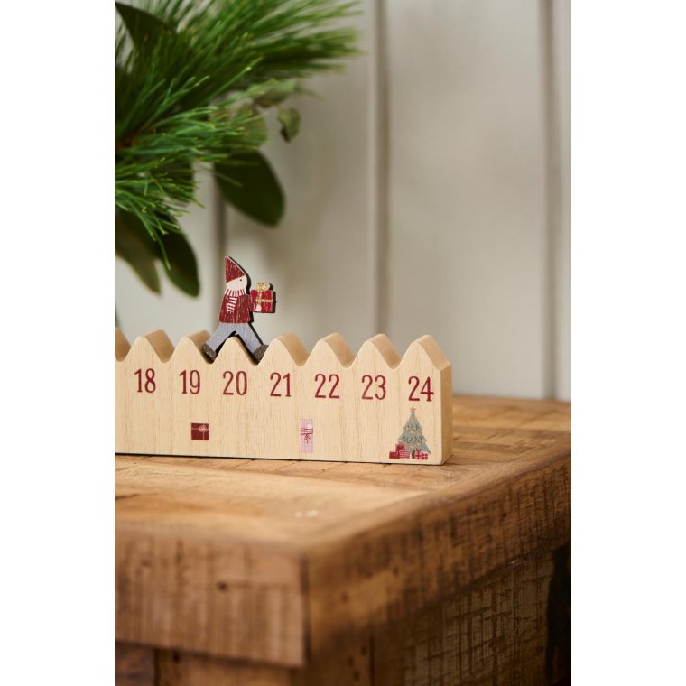 Julekalender 1-24 nisse m/julegave