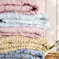 IB LAURSEN - Quilt Cathy rosa malva m/hvide blomster