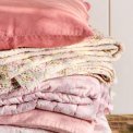 IB LAURSEN - Quilt Cathy rosa malva m/hvide blomster