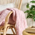 IB LAURSEN - Quilt Cathy rosa malva m/hvide blomster