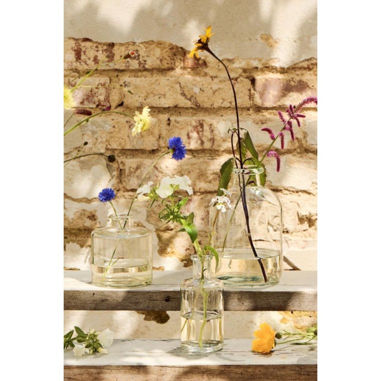 Ib Laursen - Vase Anna klart glas m/hals