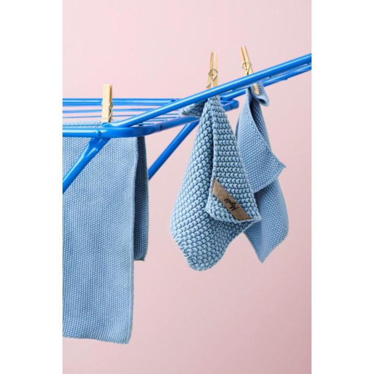 Ib Laursen - H�ndkl�de Mynte Blue Bell strikket
