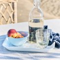 IB LAURSEN - Dug Charlie kvadratisk m/m�rkebl� tynde striber