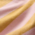 IB LAURSEN - Viskestykke Linea m/mustard og lyser�de smalle striber