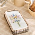IB LAURSEN - Servietholder m/bambuskant aflang passer t/10x20 cm serviet
