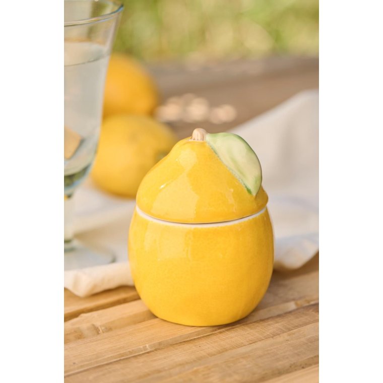 IB LAURSEN - Krukke m/l�g Lemon