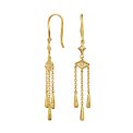 Maanesten - Trio Earrings - Forgyldt