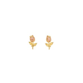 PICO - Tulip Studs - Rouge