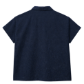 Studio Feder - VICTORIA SHIRT - SEERSUCKER - NAVY