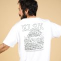 ELSK - WIND BP MEN'S BRUSHED T-SHIRT - OPTIC WHITE