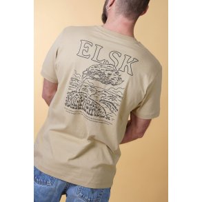 ELSK - WIND BP MEN'S BRUSHED T-SHIRT - DESERT SANDSTONE