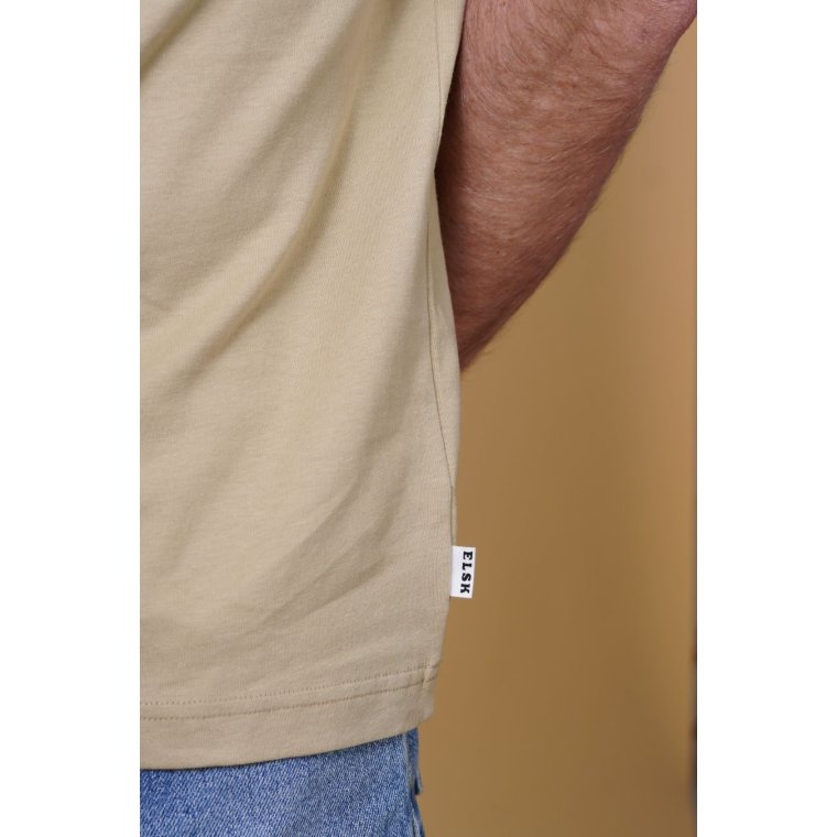 ELSK - WIND BP MEN'S BRUSHED T-SHIRT - DESERT SANDSTONE