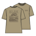 ELSK - WIND BP MEN'S BRUSHED T-SHIRT - DESERT SANDSTONE