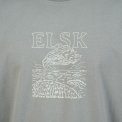 ELSK - WIND MEN'S BRUSHED T-SHIRT - CASTOR GRAY