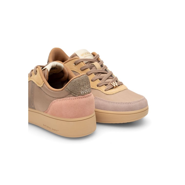 WODEN - Line Sneak - Blush Multi