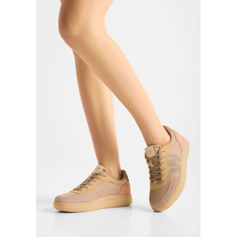 WODEN - Line Sneak - Blush Multi