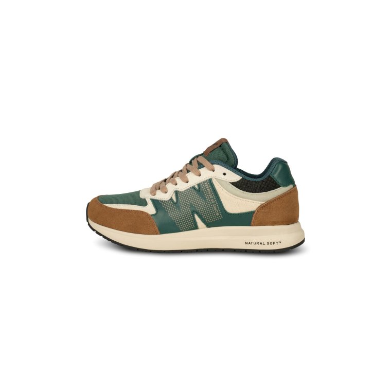 WODEN - Rigmor Sneakers - Caramel/Deep Forest