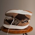 WODEN - Mathilde Runner Suede - Chocolate Multi