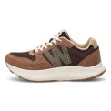 WODEN - Mathilde Runner Suede - Chocolate Multi