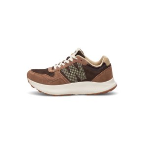 WODEN - Mathilde Runner Suede - Chocolate Multi
