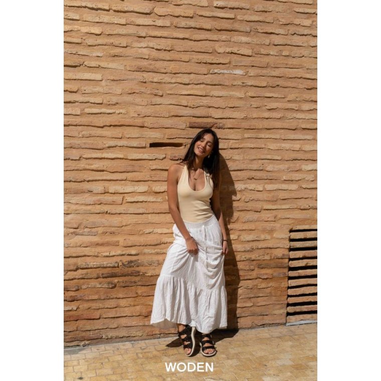 WODEN - Caroline Sandal - Chocolate