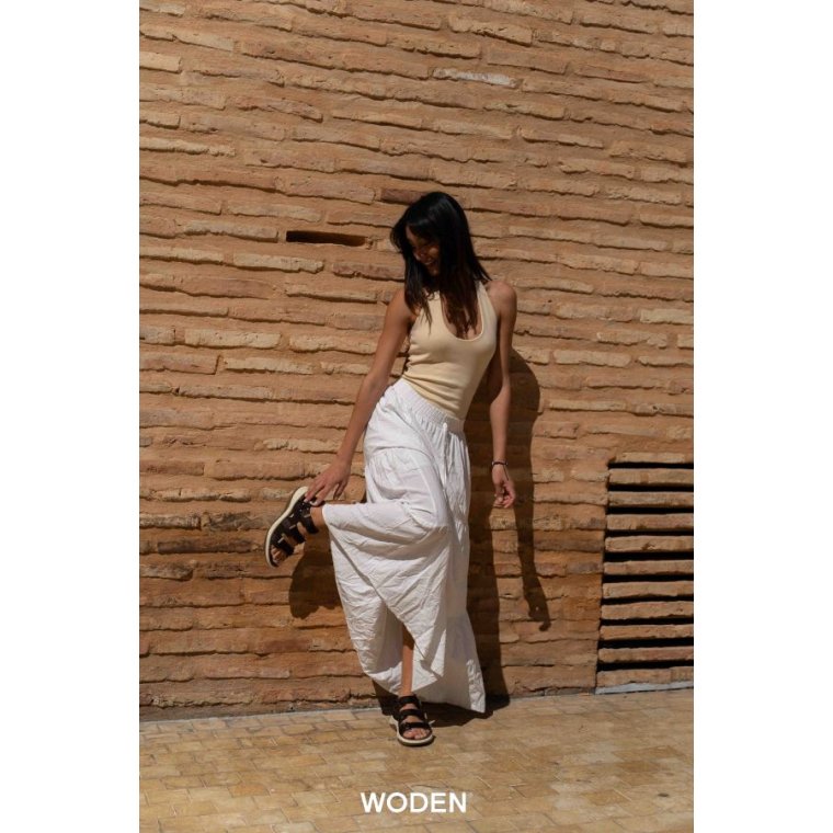 WODEN - Caroline Sandal - Chocolate