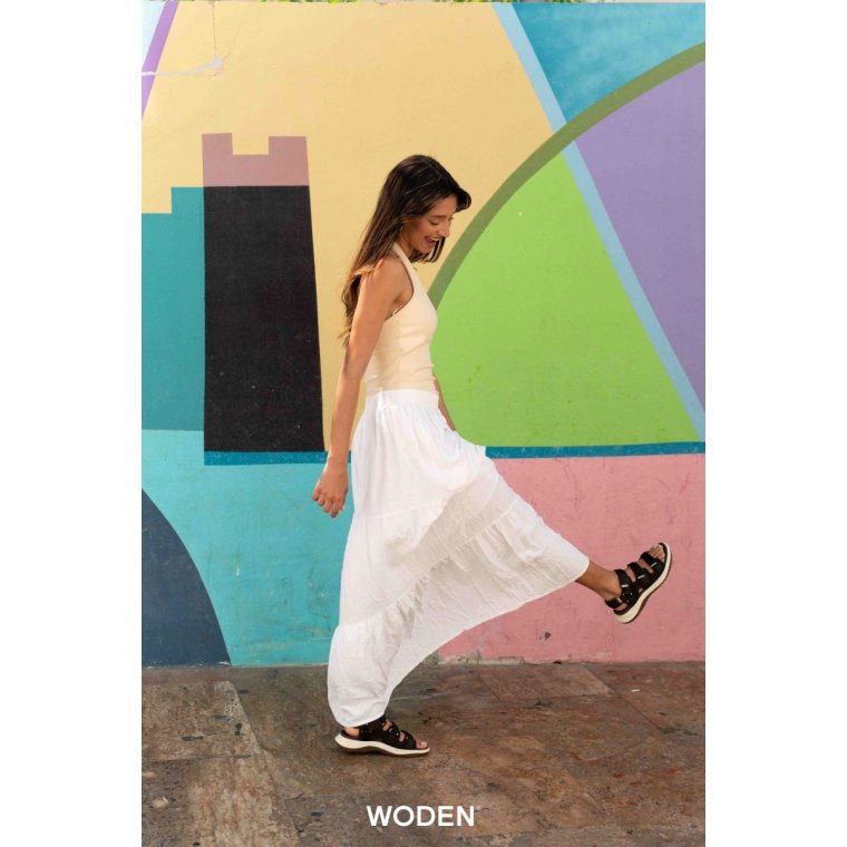 WODEN - Caroline Sandal - Chocolate