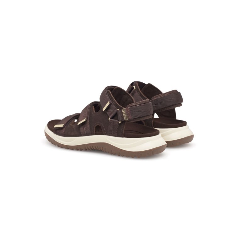 WODEN - Caroline Sandal - Chocolate