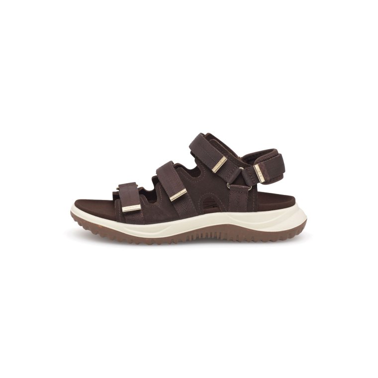 WODEN - Caroline Sandal - Chocolate