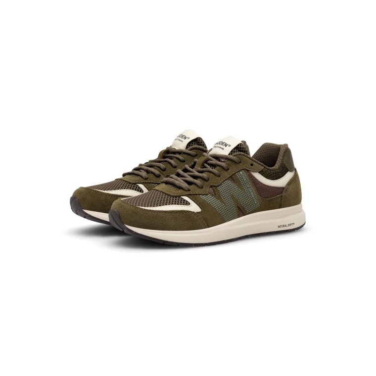 WODEN - Rigmor Open Mesh - Dark Olive Multi
