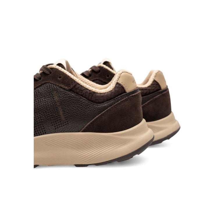 WODEN - Mathilde Runner Leather - Chocolate