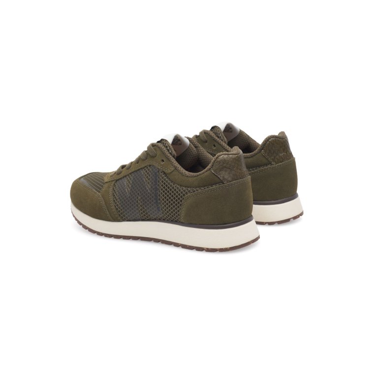 WODEN - Ronja Icon Sneakers - Dark Olive