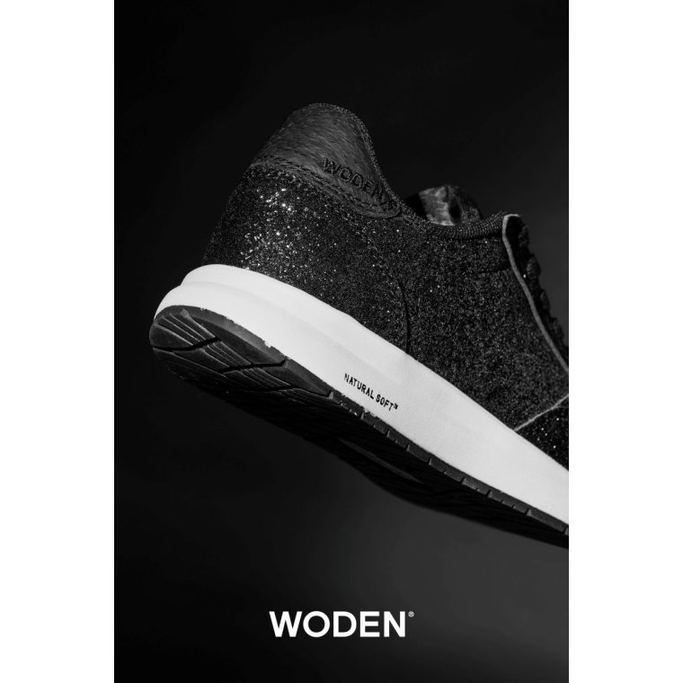 WODEN - Nicoline Glitter - Black