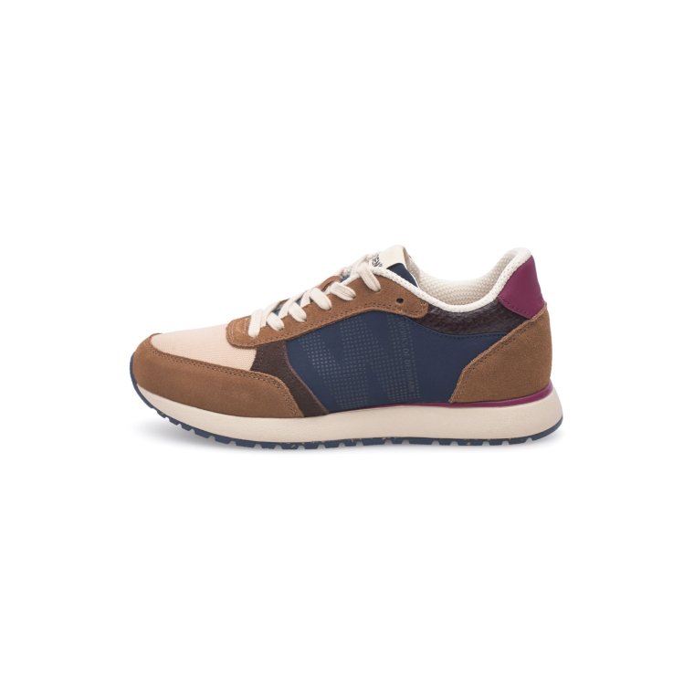 WODEN - Ronja Sneakers - Caramel Multi