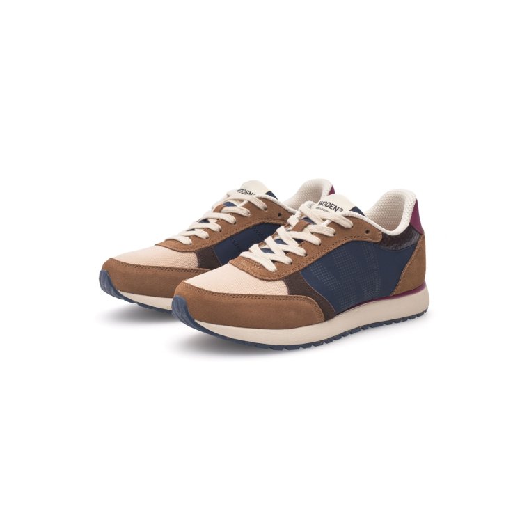 WODEN - Ronja Sneakers - Caramel Multi