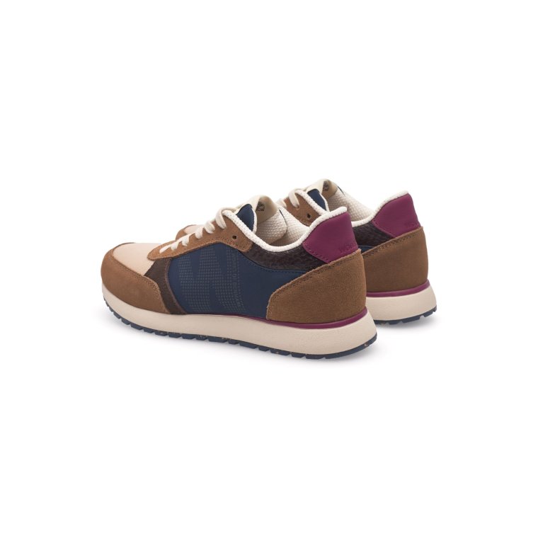 WODEN - Ronja Sneakers - Caramel Multi