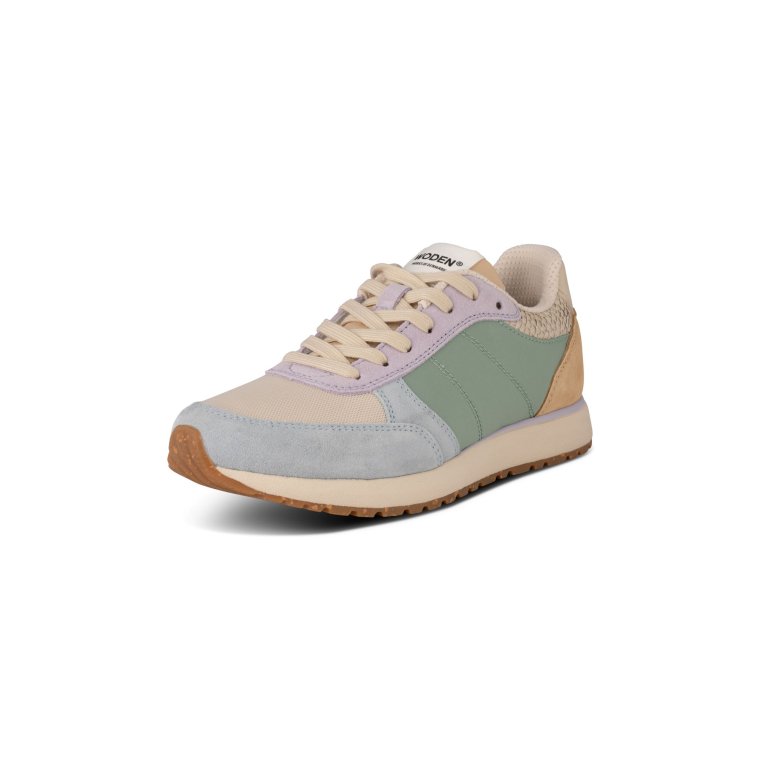 WODEN - Ronja Sneakers - Beige Multi