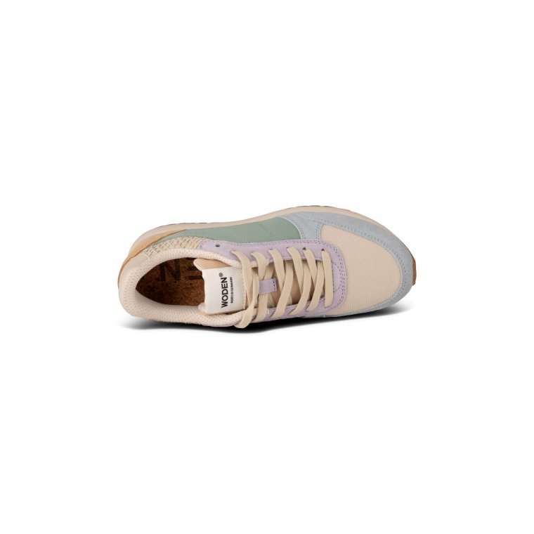 WODEN - Ronja Sneakers - Beige Multi
