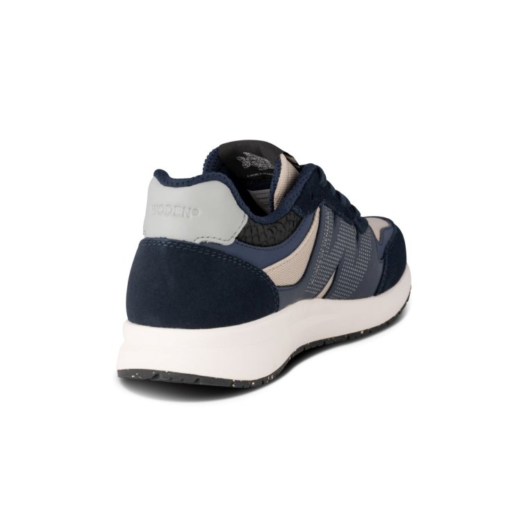 WODEN - Rigmor Reflective Sneakers - Navy